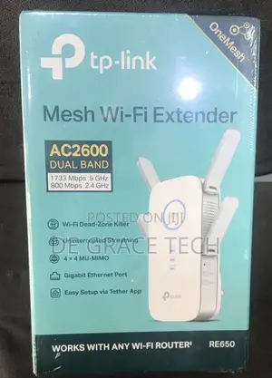 Mesh Wifi Extender Ac2600