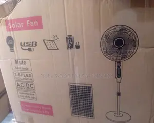 Original Solar Rechargeable Fan 16 Inches
