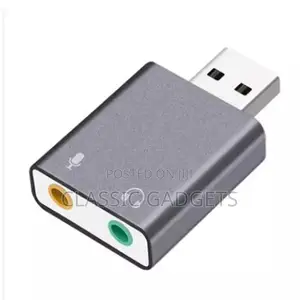 External USB Sound Card HIFI Magic Voice 7.1CH Microphone