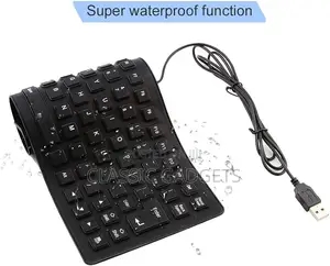 Flexible Silicone USB Mini Foldable Keyboard