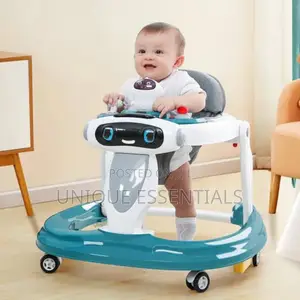 Baby Walker With Pusher and Head Cover