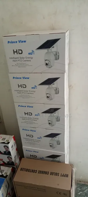 Intelligent Solar Energy Alerts IPTV Camera 4G Network SIM