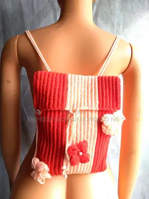 Wool Knitting Children School Bag
