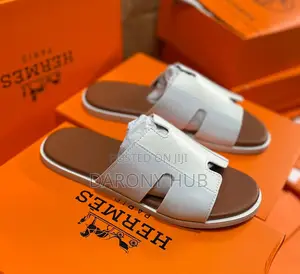 Unique HERMES Fashionable CARTON Palm_white/Brown/Black