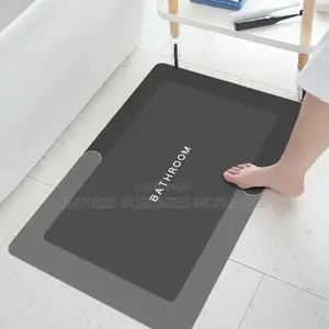 Water Absorbing Anti Slip Bathroom Mat_ Biggest Size