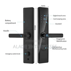 Product TUYA WIFI Fingerprint Lock Remote Unlock Card Key 
