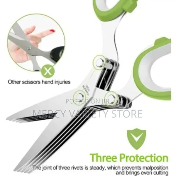 Multi- Layer Vegetable Kitchen Scissor