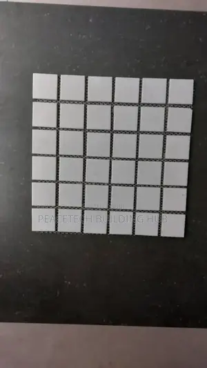 White Mosaic Tiles 2×2