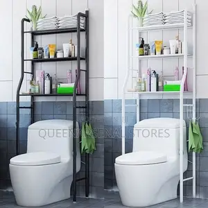Toilet Rack Available in Black and White