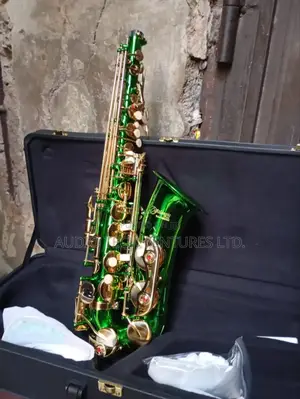 Atlantic Alto Saxophone Green and Gold