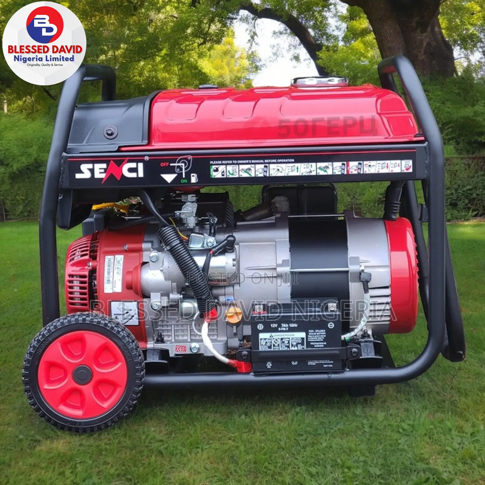 Senci Sc7800e, 5.2kva Key Starter Generator
