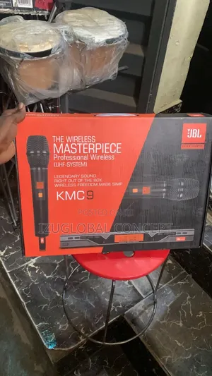 JBL KMC-9 Professional Wireless Microphone With Complate300m