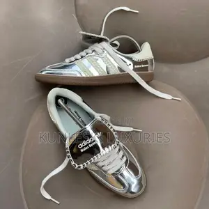 Original Adidas X Wales Bonner Sliver Samba Sneakers