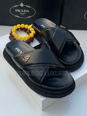 Original Prada Men Slippers / Sandals Collections