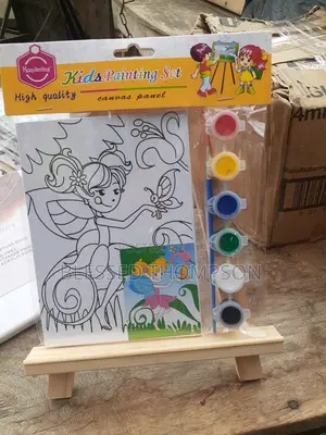 Canvas Board With Sketch