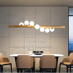 Solid Wood Magic Bean Pendant Lights