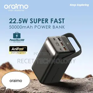 Oraimo Powerbox 500 50000mah 22.5W Power Bank