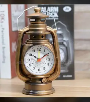 Lantern Shaped Alarm Table Clock