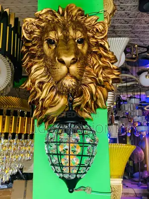 Lion Head Wall Lamp
