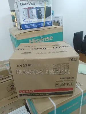 New in Gpelepaq 1.5kva Manual Generator Sv3200