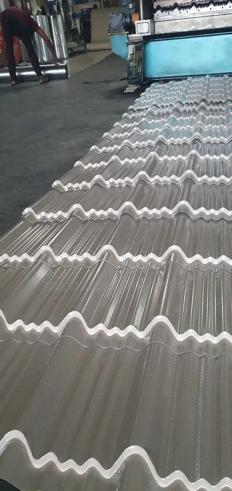 Different Design Ovenbaked Aluminium Roofing