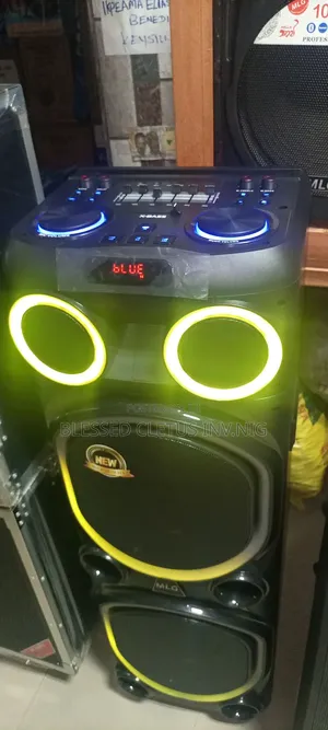 MLG High Power Portable Party Speaker 12000W + 1 Mic