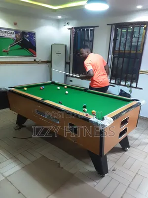 Marble Snooker With Coin and Accessories