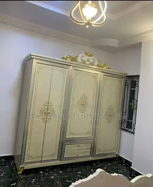 Golden Executive Wooden Royal Wardrobe