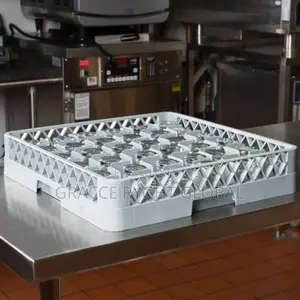 25/36 Grid Plastic Glass Crate for Restaurant and Hotels