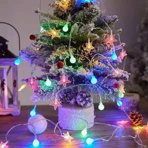 Colorful Atmosphere Rope Bubble Light For Holiday Decoration