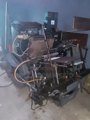 Heidelberg Gto Year 1968 Hot Foil Platen, With a New Thermos