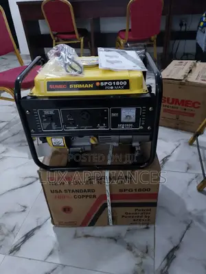 Sumec Firman 1.8kva Manual Generator - SPG1800 Pro