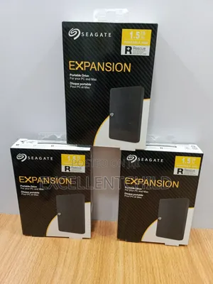 For External Storage 1.5TB Seagate Expansion.