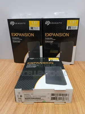 For External Storage 1.5TB Seagate Expansion.