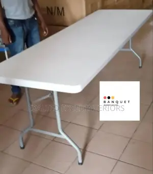 Fordable Plastic Rectangular Table