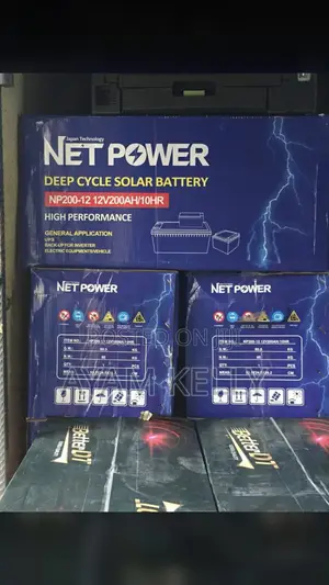 Net Power Deepcycle Solarbattery 200ah12v Japan Technology