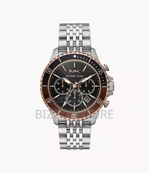 Original Michael Kors Chronograph Silver Chain Watch