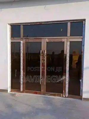 Framed Glass Door