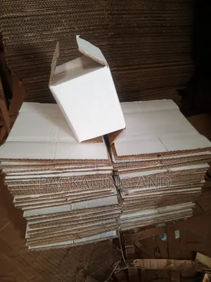White and Brown Cartons for Your Products and Services