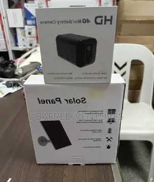 4G Solar Camera With Backup