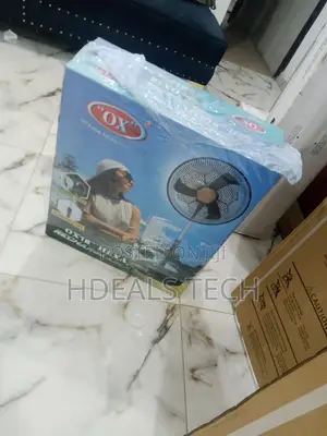 High Quality OX Rechargeable Standing Fan 18 Inch