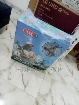OX Hexa 18 Inches Rechargeable Fan