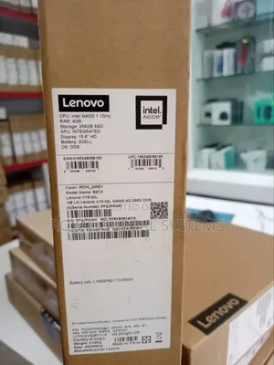New Laptop Lenovo V15 4GB Intel Celeron SSD 256GB