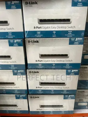 D-Link 8-Port Gigabit Easy Desktop Switch