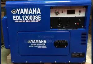 10.5kva Yamaha DIESEL Soundproof Generator 100% Pure Copper