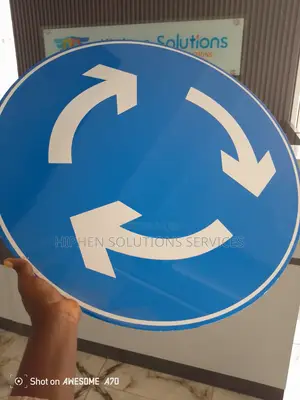 Roundabout Sign