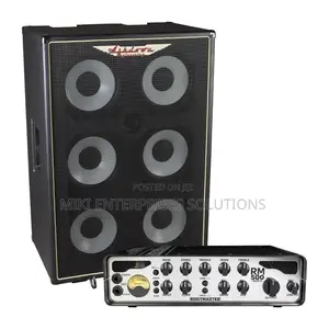 RM-610T-EVO II Bass Cabinet and Rm-500-Evo-Ii-Head