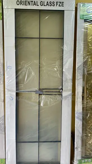 Gorilla Glass Modern Toilet and Bathroom Doors