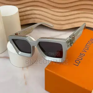 Original Louis Vuitton Silver Frame Tinted Sunglasses