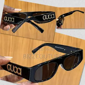 Original Gucci Black Frame Tinted Sunglasses